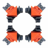 4pcs Woodworking 90 Degree Right Angle Clamp Clip Quick Picture Frame Corner Clamp