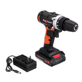 Raitool 12V/24V Lithium Battery Power Drill Cordless Rechargeable 2 Speed Electric Drill