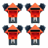 4pcs Woodworking 90 Degree Right Angle Clamp Clip Quick Picture Frame Corner Clamp