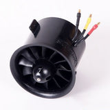 FMS 70mm 6S V2 12 Blades Ducted Fan EDF Unit With 2860 1850KV Brushless Inrunner Motor for RC Ariplane