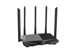  Tenda AC7 1200M Dual-band Wireless WIFI Router 5*6dBi Antennas 5G Gigabit Home Coverage APP Control WiFi Repeater