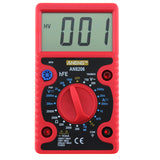 ANENG AN8206 Digital Multimeter Ampere Voltage Ohm Tester Buzzer Square Wave Output with Probes