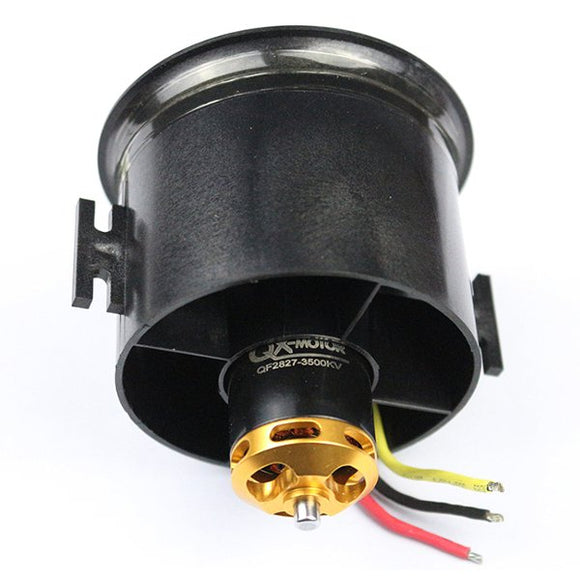 QX-Motor 70mm 6 Blades EDF Unit With QF2827 2300KV/3500KV Brushless Motor