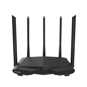  Tenda AC7 1200M Dual-band Wireless WIFI Router 5*6dBi Antennas 5G Gigabit Home Coverage APP Control WiFi Repeater