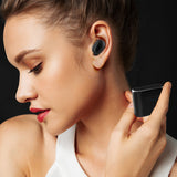 INSMA AirBuds Mini TWS Earphone bluetooth 5.0 Earbuds Hi-Fi Stereo Wireless Binaural Call Headphone with Compact Charging Box