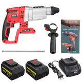 68V/88V Electric Brushless Hammer Cordless Power Impact Drill with Lithium Battery US