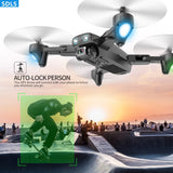 GPS Drone 4K HD Camera Quadcopter 5G Wifi FPV Auto Return Foldable Helicopter 20 Mins Long Battery Life Toys Dron APP Control