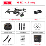 VISUO XS812 GPS 5G WiFi FPV With 4K FHD Camera 15mins Flight Time Foldable RC Drone Quadcopter