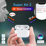 Tws 3 Pro 1:1 bluetooth headphone stereo wireless earphone noise cancelling for iphone 11 earbuds fone de ouvido Pk i7s i9s i12s