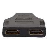 New HDMI Splitter Cable 1080P HDMI Port Male To Female 1 In 2 Out Splitter Cable Adapter Converter Auto Switch extender Adapter