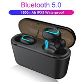 New Hot HBQ Q32 TWS Earbuds Ture Wireless Bluetooth Double Earphones Twins Earpieces Stereo Music Headset For iPhone 8 Plus