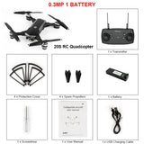 JDRC JD-20S JD20S/JD-20S PRO WiFi FPV Foldable Drone 5PM PRO 2MP 0.3 PM 1080P HD Camera RC Quadcopter RTF Racing Drone VS JD20