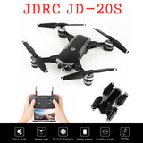 JDRC JD-20S JD20S/JD-20S PRO WiFi FPV Foldable Drone 5PM PRO 2MP 0.3 PM 1080P HD Camera RC Quadcopter RTF Racing Drone VS JD20