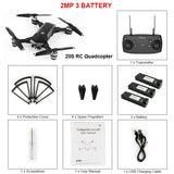 JDRC JD-20S JD20S/JD-20S PRO WiFi FPV Foldable Drone 5PM PRO 2MP 0.3 PM 1080P HD Camera RC Quadcopter RTF Racing Drone VS JD20