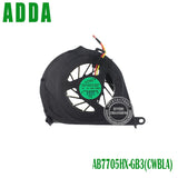 Wholesale&Retail New CPU Cooling Fan For Toshiba Satellite L750 L655 l750D-14R series laptop ADDA AB7705HX-GB3 CWBLA 0.50A 3pin