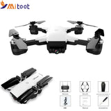 Drones with camera hd JD-20 JD20 WIFI FPV With 2MP Wide Angle Camera High Hold Mode Foldable Arm RC Quadcopter RTF Selfie Drone