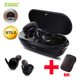 Sago s9100 Sports Headphones wireless bluetooth headset IPX5 waterproof earphone with Mic for iphone8 /xiaomi android phones