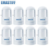 Wireless PIR Sensor Motion Detector 8pcs- For GSM/PSTN 433Mhz Auto Dial Home Security Alarm System