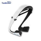 Newest Bone Conduction Bluetooth Headphone Sports Headset Stereo Bass Earphone with Microphone USB Wireless Headphones