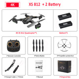 VISUO XS812 GPS 5G WiFi FPV With 4K FHD Camera 15mins Flight Time Foldable RC Drone Quadcopter