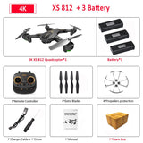 VISUO XS812 GPS 5G WiFi FPV With 4K FHD Camera 15mins Flight Time Foldable RC Drone Quadcopter