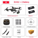 VISUO XS812 GPS 5G WiFi FPV With 4K FHD Camera 15mins Flight Time Foldable RC Drone Quadcopter