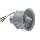 HTIRC 50mm 11 Blades Ducted Fan EDF Unit With 3S D2627 4900KV Brushless Motor For RC Airplane 