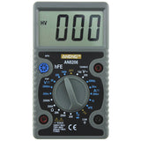 ANENG AN8206 Digital Multimeter Ampere Voltage Ohm Tester Buzzer Square Wave Output with Probes