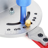 Red Miter Gauge Table Saw Router Miter Gauge Sawing Assembly Ruler Woodworking Tool for Bandsaw