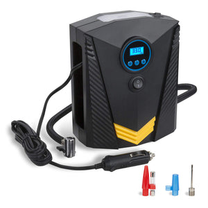 12V 120W 150PSI Electric Car Tyre Inflator Digital Tire Air Compressor Pump Tool