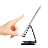 Bakeey Aluminum Alloy Anti-Slip Adjustable Desktop Phone Holder Stand for Mobile Phone iPad