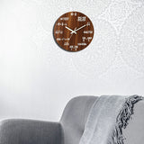 Modern Luminous Wall Clock Glow In The Dark Art Home Decorations