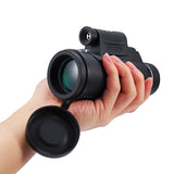 IPRee® MLS-L1 40x60 Monocular HD Optic BAK4 Day Night Vision Led Laser Flashlight Telescope With Tripod Phone Holder