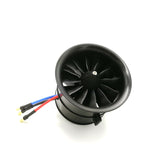 Powerfun EDF 70mm Ducted Fan 6S 2300KV Brushless Motor 12 Blades Propeller for RC Airplane Plane 