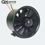 QX-Motor QF2827(9) 70mm 12 Blades Ducted Fan With 2827-2849 2600KV Brushless Motor