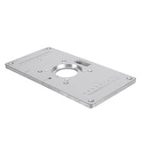 Woodworking Aluminum Alloy Router Table Insert Plate Mounting Base Plate For Makita 700C