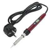 936H 80W LCD Digital Thermostat Adjustable Lead Free Electric Soldering Iron Mini Soldering Station LCD Digital Thermostat Adjustable Lead Free Electric Soldering Iron ESD Mini Soldering Station EU/US