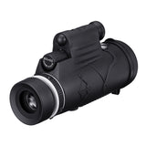 IPRee® MLS-L1 40x60 Monocular HD Optic BAK4 Day Night Vision Led Laser Flashlight Telescope With Tripod Phone Holder