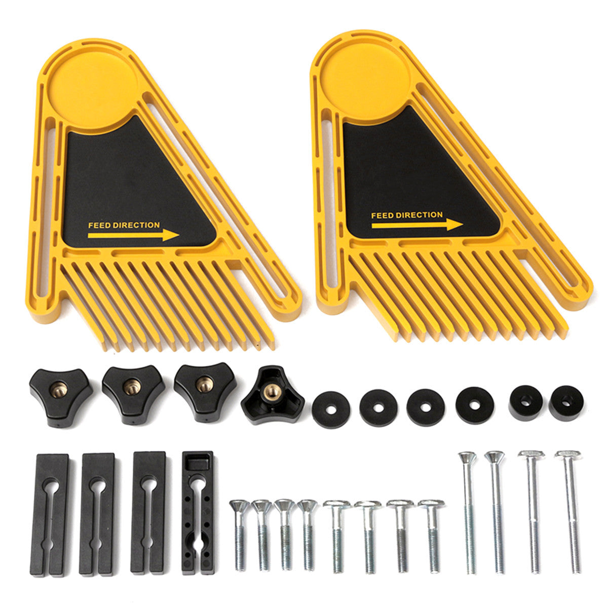 Drillpro Multi-purpose Double Feather Board for Router Table Saws Mite ...