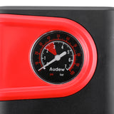 AUDEW 12V DC Car Tyre Tire Inflator Portable Mini Air Compressor Pump Auto Tire Pump for Car Bike Motorcycle SUV and Other Inflatables