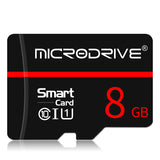 MicroDrive 8GB 16GB 32GB 64GB 128GB Data Transmission C10 Class 10 High Speed TF Memory Card With Card Adapter For Smart Phone Xiaomi Redmi Note 8 Note 8 Pro Tablet PC GPS Camera Car DVR